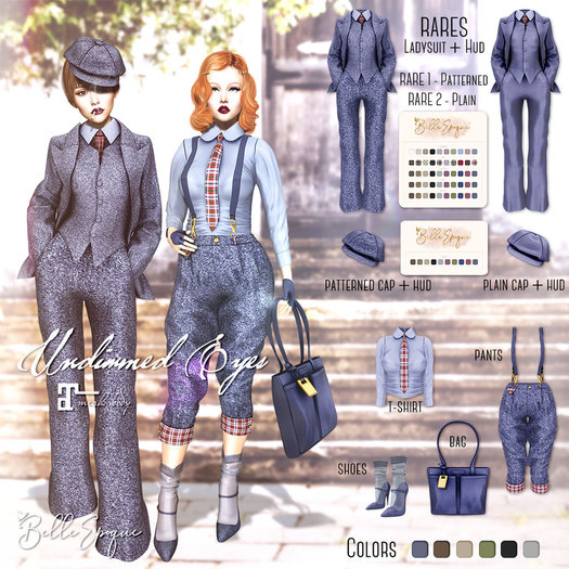 Belle Epoque { Undimmed Eyes } Pants Coffee (Box)