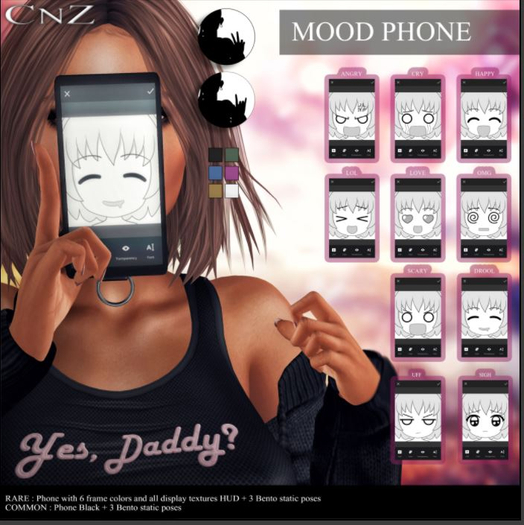 *CNZ* Mood Phone (rez) RARE