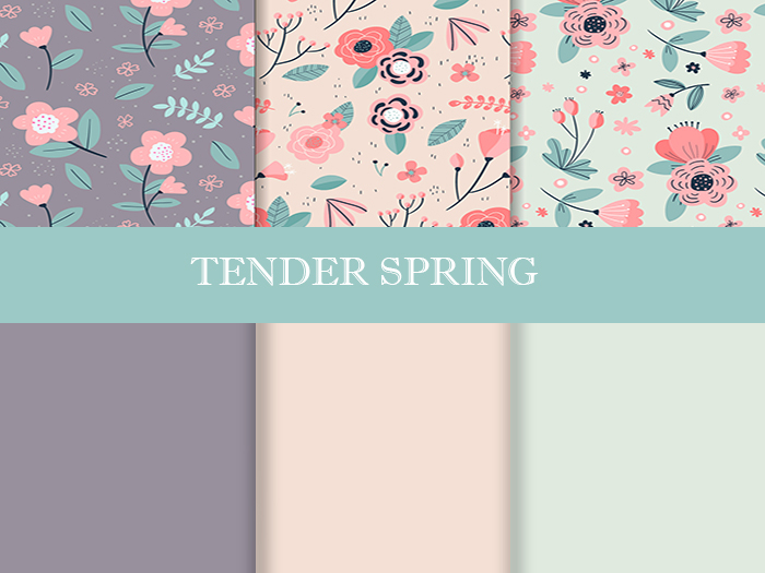 Tender Spring Textures Full Perm-