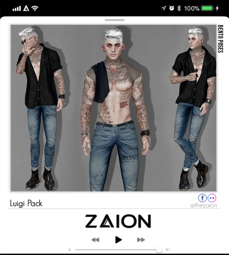 ZAION - Luigi - Static Pose