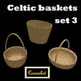 Celtic baskets - set 3
