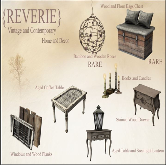 {Reverie} Honey Pie Aged Table and Sreetlight Lantern