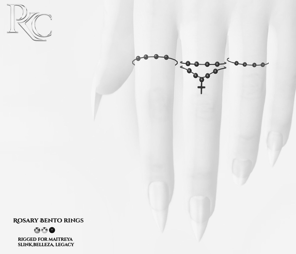 *PKC* Rosary Bento Rings DEMO