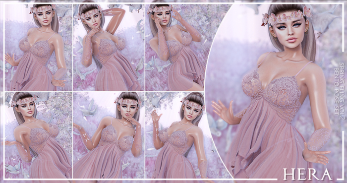 HERA - Spring Fling VOL2 Bento Pose Set.