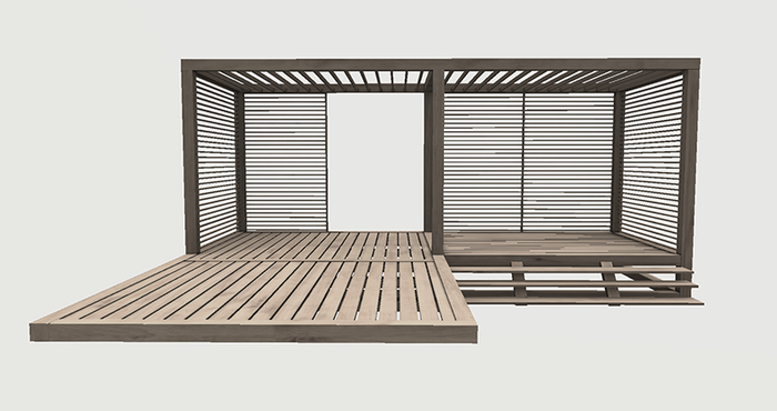 ValArt modern gazebo DEMO