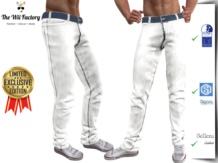 :TWF: Oh my Jeans - White