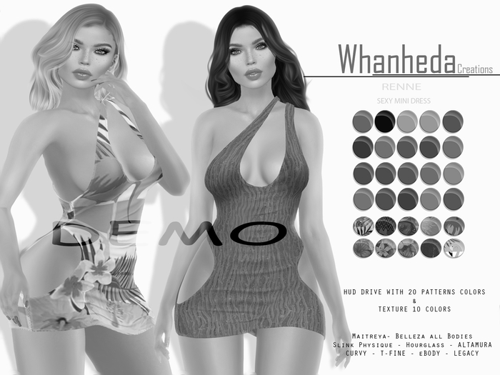 W. Renne Mini Dress // Demo