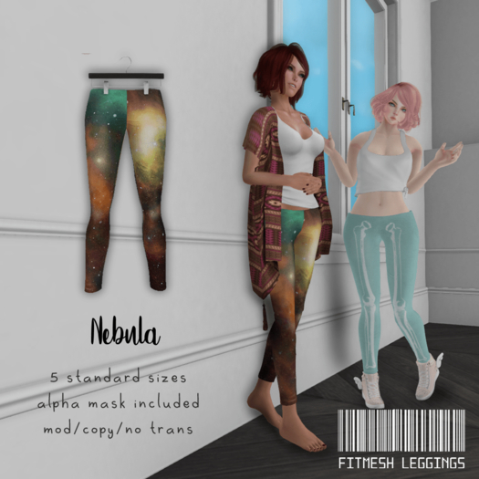 ARIDOKI Fitmesh Nebula Leggings