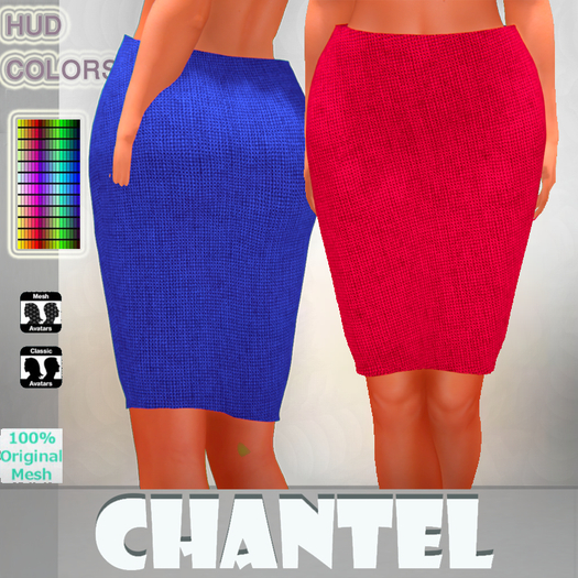 ::CH::JeJe Skirt Jeans with Hud-ALL (Colors)