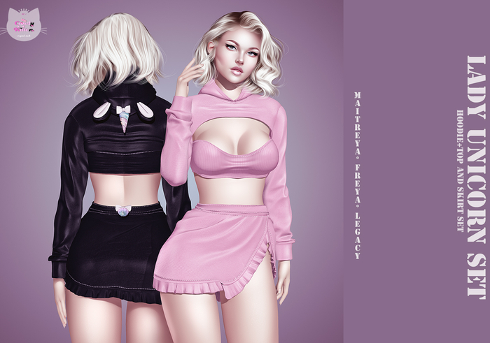 *CK*  Lady unicorn set MEGAFATPACK