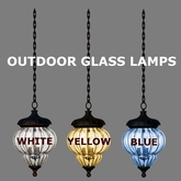 Outdoor glass lamps - textures pack