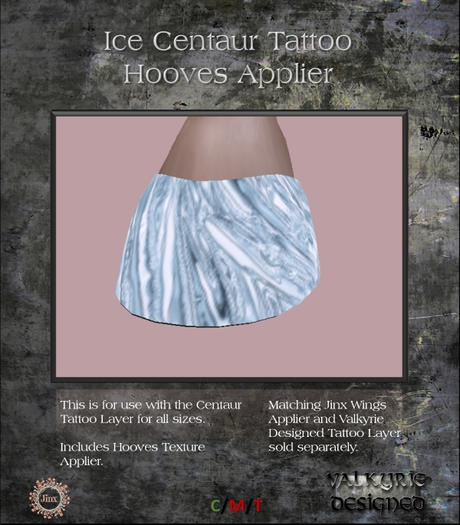 Valkyrie Designed - Centaur TATTOO Ice Hooves Box