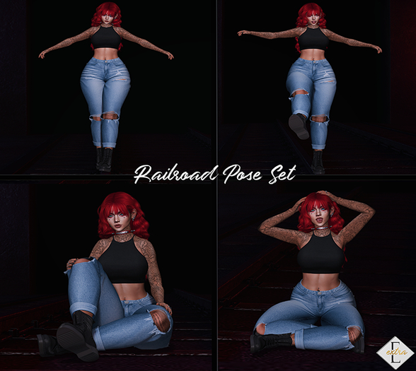 -Extra- Railroad Pose FATPACK