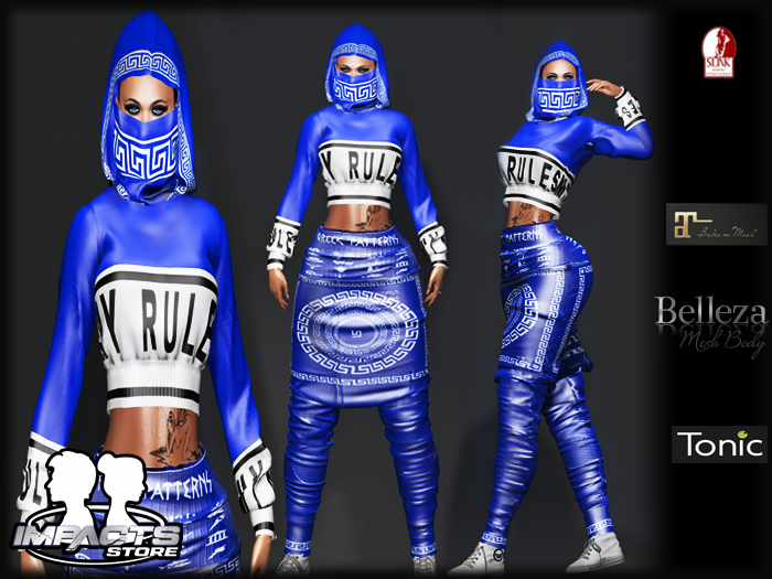 MPACT- MY RULES BLUE /MAITREYA/BELLEZA/SLINK/OCACIN/TONIC