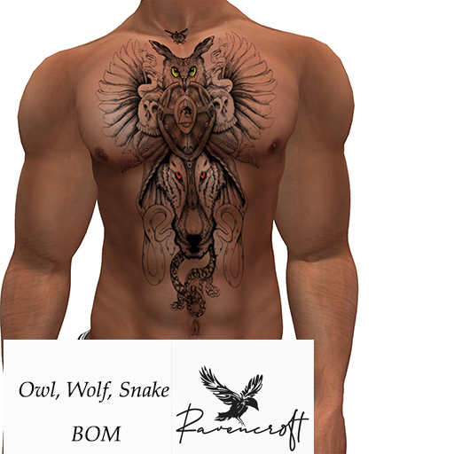 RC Snake Owl Tattoo BOM (ADD)