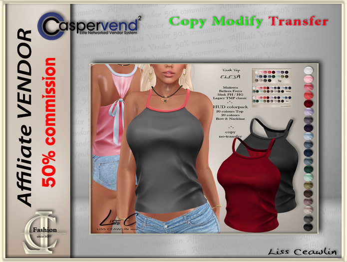 LC Affiliate Vendor - Eleja Top  [9 Vendors]