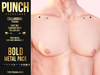 PUNCH / Collarbone / Studs BOLD / BENTO Signature Gianni Belleza Jake Rigged Mesh Body Jewelry Men's Piercing Piercings