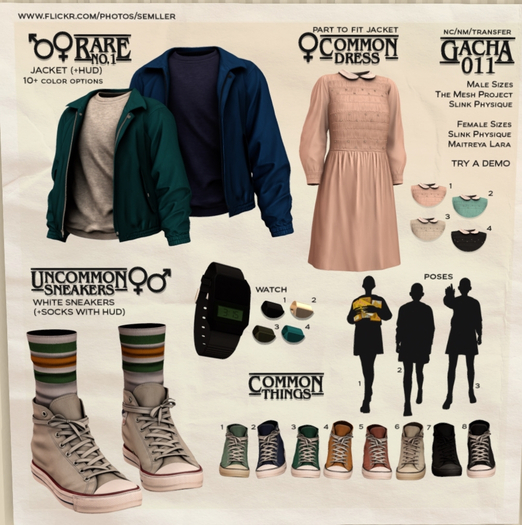 011 Gacha Jacket RARE MAITREYA