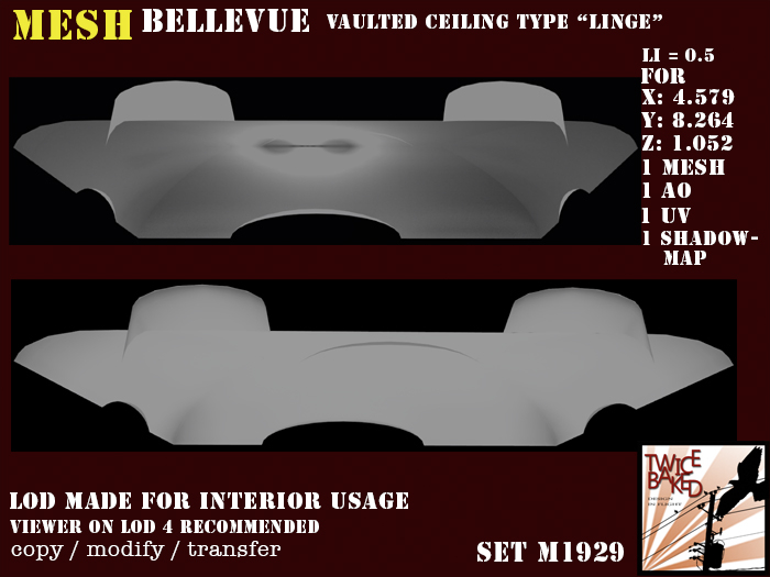"TB" BV Vaulted ceiling "Linge" M1929