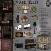 [IK] Fortune Teller Full Set inc 3 RARE& ULTRARARE SHOP
