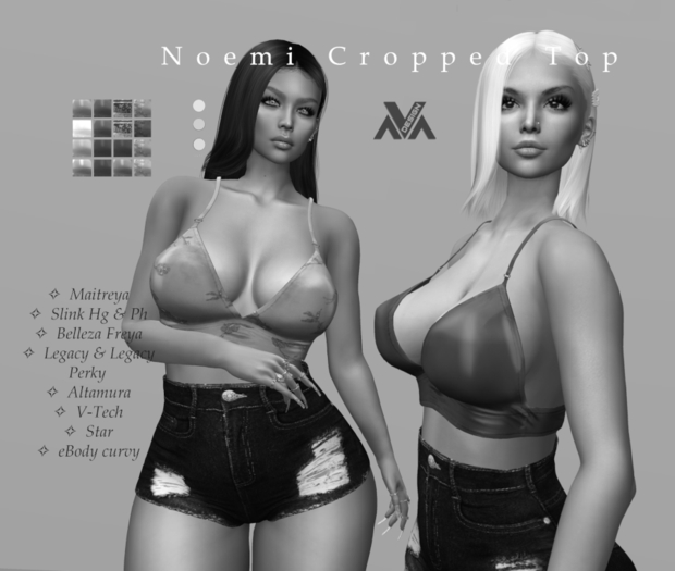 Noemi Cropped Top With Hud Demo