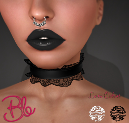 *Bb* Lace - Choker/Cuffs