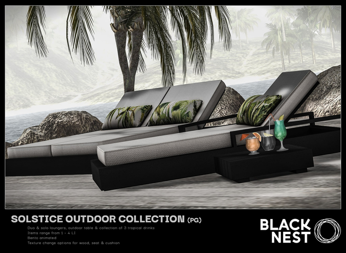 BLACK NEST / Solstice Outdoor Collection (PG)