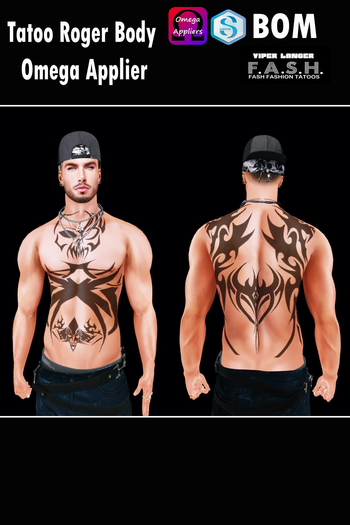 F.A.S.H VIPER Tatoo Roger  Body Omega Applier BOM