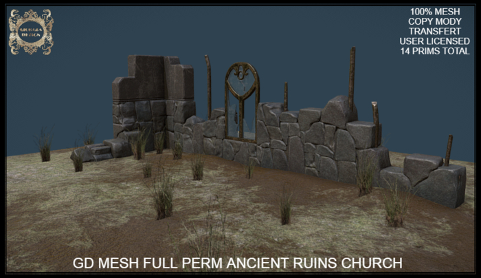 GD MESH FULL PERM ANCIENT RUINS CHURCH