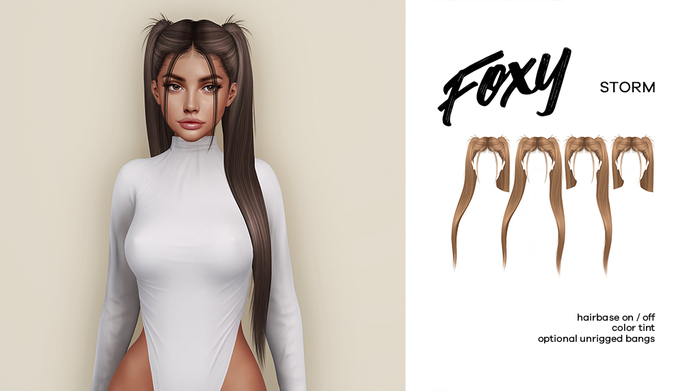 Foxy - Storm Hair (Brown)