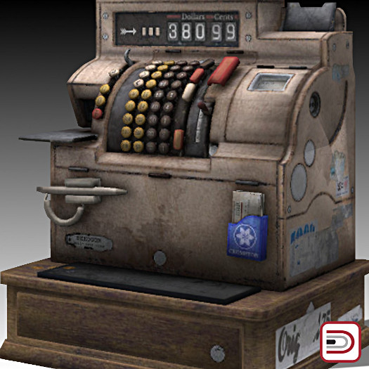 [Danielito] Old Cash Register