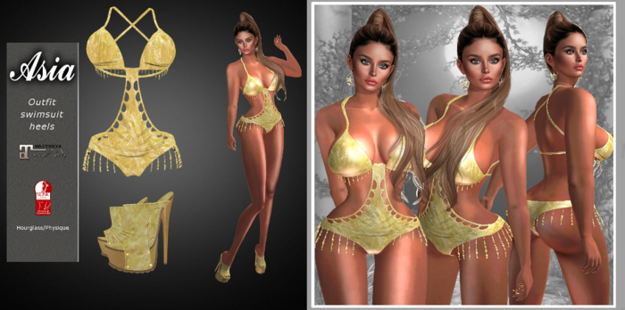 *ASIA* BELEN gold