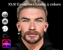 !O.S! Eyebrows Lenox 4 colors - Omega/Catwa