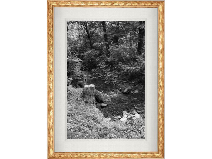 Mountain Stream (wood mesh frame)