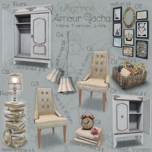 09 AMOUR GACHA - cabinet