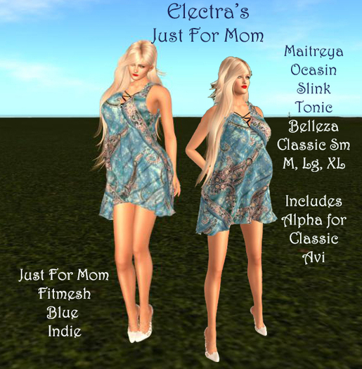 Just For Mom Indie Blue 