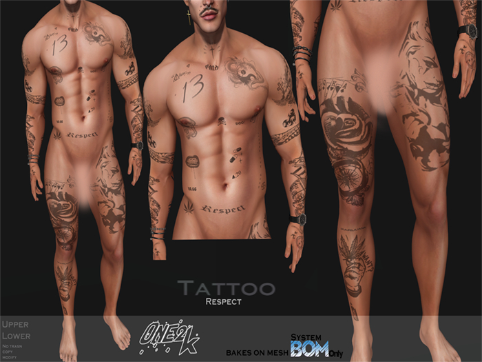ONE 2K  - Tattoo Respect / - BOM system
