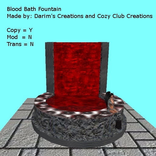 Blood Bath Fountain Boxed