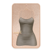 Cynful Ariana Dress - Khaki [Maitreya Lara, Belleza Freya, Slink (HG), Legacy, (+Perky), Kupra