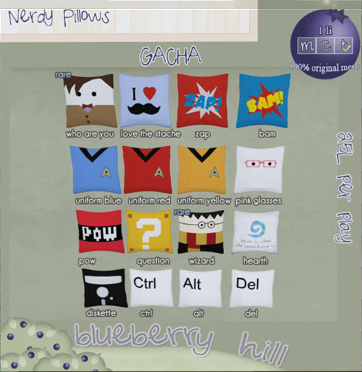 bs - Nerdy Pillow - del