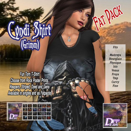 DFF Cyndy Shirt (Grimm) #FATPACK