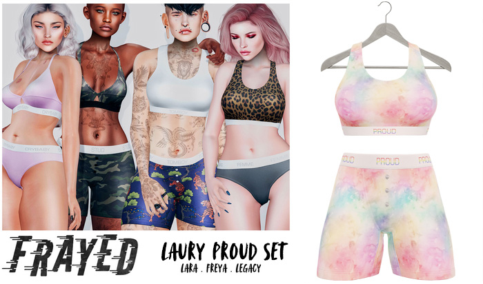 Frayed - Laury Set - Proud