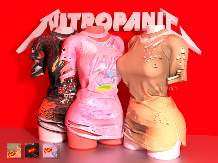 NitroPanic_Ripped Dress Pack