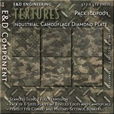 [ICDP001] 6 Camouflage Textures Camo Textures Army Textures Diamond Plate Textures Bunker Textures by E&D ENGINEERING
