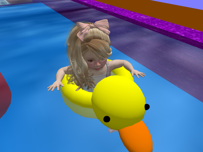 Toddler Float Tube Upright