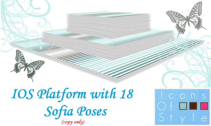 IOS Platform with 18 Sofia Poses