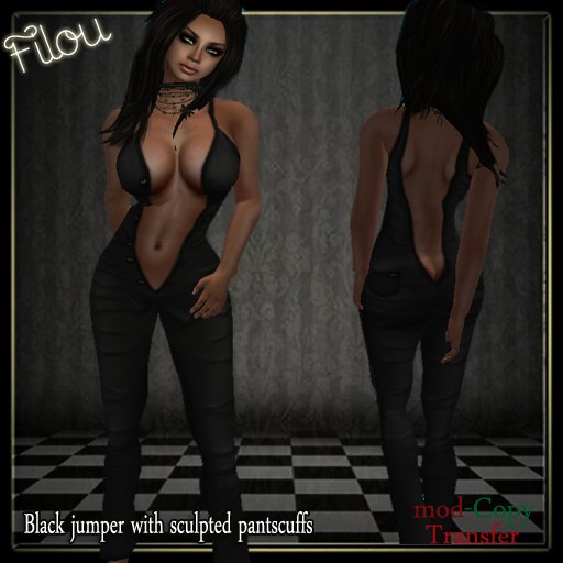 Filou black jumper