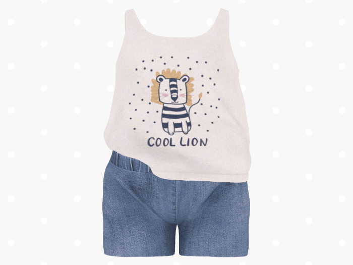 Bloom Cool Lion Set (White)