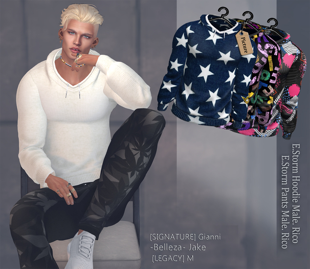 E.Storm Hoodie Male. Rico Picture