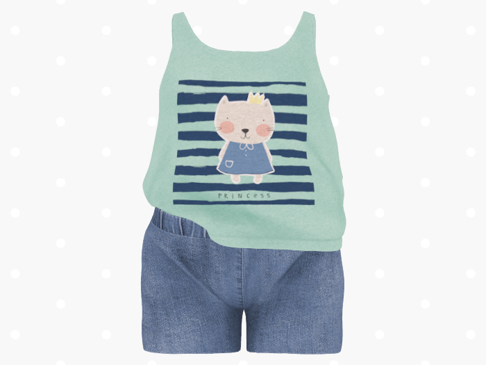 Bloom Little Princess Set (Mint)